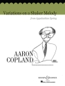 Variations on a Shaker Melody QMB 236 f�r Blasorchester Partitur und Stimmen