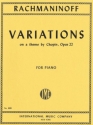Variations on a Theme by Chopin op.22 for piano