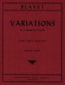 Variations on a theme by Corelli for 2 flutes WILSON, RANSOM, ED