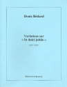 Variations sur 'In dulci jubilo' pour orgue
