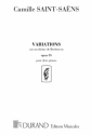 Variations sur un th�me de Beethoven op.35 pour 2 pianos