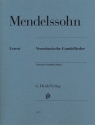 Venetianische Gondellieder f�r Klavier
