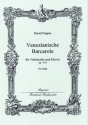 Venezianische Barcarole op.75,3 f�r Violoncello und Klavier