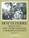 Vier Suiten op.5 Band 2 (Nr.3-4) f�r Altblockfl�te und Bc