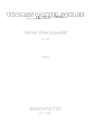 Viertes Streichquartett op.86 f�r 4 Streicher Partitur