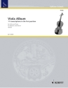Viola Album 11 Transkriptionen in der 1. Position f�r Viola und Klavier
