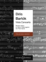 Violakonzert op. posth. f�r Viola und Orchester Klavierauszug mit Solostimme
