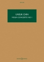 Violin Concerto No.1 for violin and orchestra study score