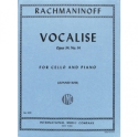 Vocalise op.34,14 for cello and piano