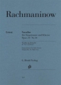 Vocalise op.34,14 f�r Gesang (hoch) und Klavier