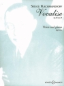 Vocalise op. 34/14 f�r hohe Singstimme und Klavier