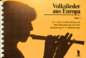 Volkslieder aus Europa Teil 1 f�r SS-Blockfl�ten