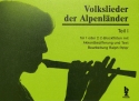 Volkslieder der Alpenl�nder Band 1 f�r 1-2 Sopranblockfl�ten mit Texten und Akkorden