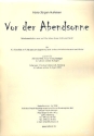 Vor der Abendsonne f�r Altblockfl�te und Klavier