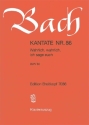 Wahrlich, wahrlich, ich sage euch Kantate Nr.86 BWV86 Klavierauszug (dt)