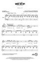 Wake me up! for 2-part choir and piano choral score