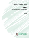 Waltz for unison and mixed chorus and piano score