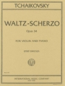 Waltz-Scherzo op.34 for violin and piano