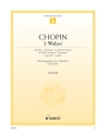Walzer As-Dur und h-Moll op.69,1-2 f�r Klavier