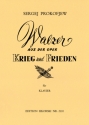 Walzer aus der Oper Krieg und Frieden op.96,1 f�r Klavier