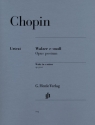Walzer e-Moll op. postum f�r Klavier