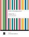 Walzer Nr.2 aus 'Suite f�r Variet�-Orchester' f�r 2 Violoncelli Spielpartitur