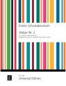 Walzer Nr.2 aus 'Suite f�r Variet�-Orchester' f�r Violine und Violoncello oder Violine und Viola Spielpartitur