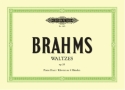 Walzer op.39 f�r Klavier zu 4 H�nden
