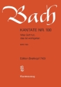Was Gott tut, das ist wohlgetan Kantate Nr.100 BWV100 Klavierauszug (dt)