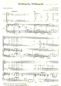 Weihnacht, Weihnacht f�r gem Chor und Klavier Partitur