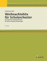 Weihnachtshits f�r Schulorchester f�r gemischtes Instrumental-Ensemble Lehrerband - Fl�te 1+2, Oboe / Sopran-Blockfl�te, Klarinette 1+2 in B,