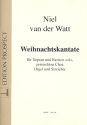 Weihnachtskantate f�r Sopran, Bariton, gem Chor, Orgel und Streicher Partitur (dt)
