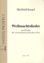 Weihnachtslieder f�r gem Chor a cappella Partitur