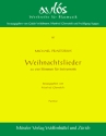 Weihnachtslieder zu 4 Stimmen - 16 Chorals�tze f�r Blechbl�ser Partitur