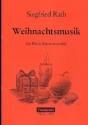 Weihnachtsmusik f�r 4 Blockfl�ten oder Ensemble (SATB) Spielpartitur