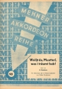 Wei�t du, Muatterl, was i tr�umt hab? f�r Akkordeon