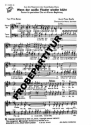 Wenn der wei�e Flieder wieder bl�ht f�r gem Chor und Klavier Chorpartitur