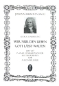Wer nur den lieben Gott l�st walten BWV647 f�r 4 Instrumente (SATB) 4 Spielpartituren