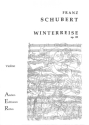 Winterreise op.89 D911 f�r Violine (eine Oktave h�her als die Originallage)