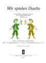Wir spielen Duette Reihe A Band 2 f�r 2 Sopranblockfl�ten Spielpartitur