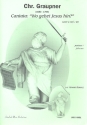 Wo gehet Jesus hin GWV1116/39 f�r Soli, gem Chor und Instrumente Partitur