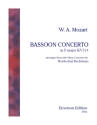 Wolfgang Amadeus Mozart, Bassoon Concerto In F Major Fagott und Klavier buch