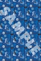 Wrapping Paper - Blue Guitars & Snowflakes Theme Geschenkpapier