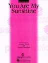You are my Sunshine piano/vocal/guitar Einzelausgabe
