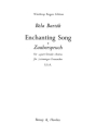 Zauberspruch f�r Frauenchor (SSA) a cappella Chorpartitur