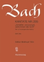 Zerrei�et, zersprenget, zertr�mmert die Gruft Kantate Nr.205 BWV205 Klavierauszug (dt/fr)