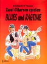 Zwei Gitarren spielen Blues und Ragtime f�r 2 Gitarren Spielpartitur