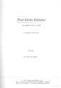 Zwei kleine Italiener f�r gem Chor und Klavier Chorpartitur