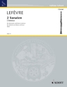 Zwei Sonaten f�r Klarinette (Fl�te, Oboe) und Basso continuo