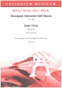 Zwei Trios ABV54-55 f�r 3 Violoncelli Partitur und Stimmen